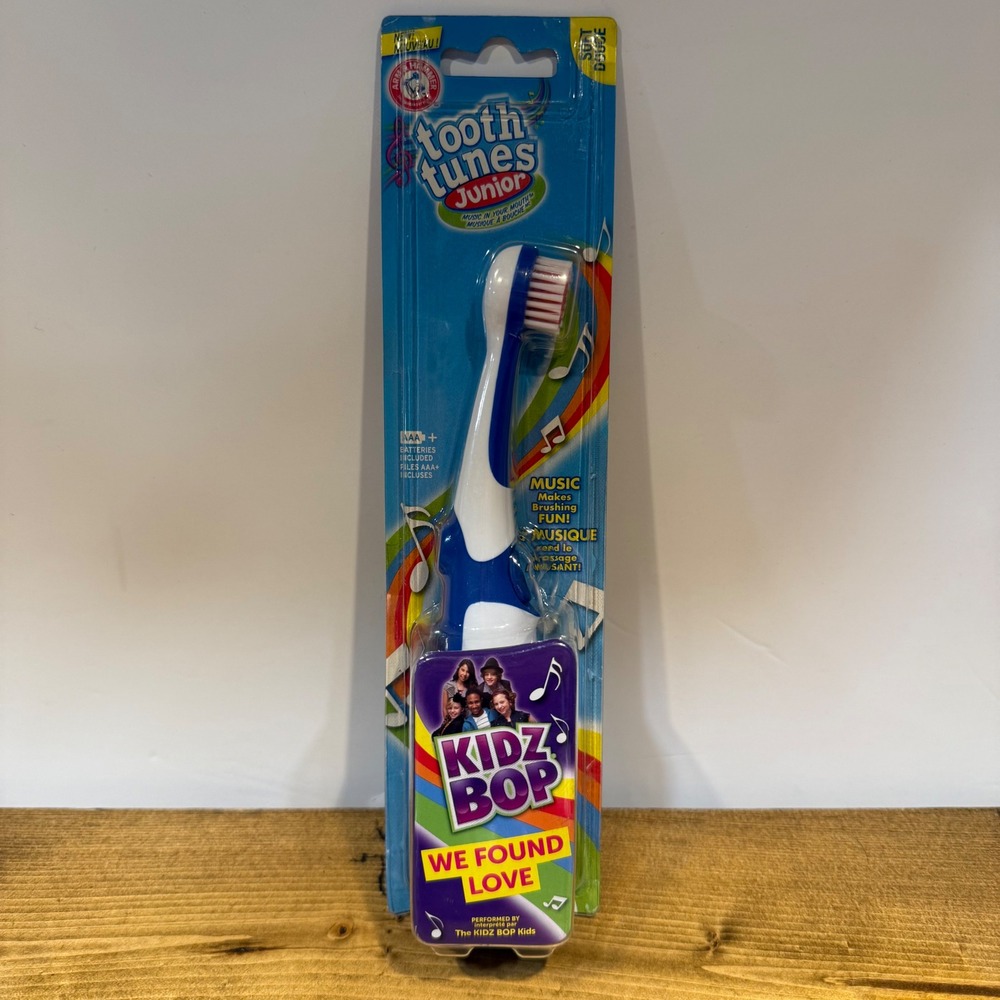 Arm & Hammer Tooth Tunes Junior Kidz Bop We Found Love Musical Toothbrush Blue